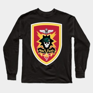 MAC V SOG w 5th SFG Flash wo Txt Long Sleeve T-Shirt